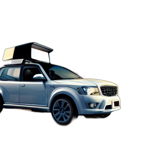 car, 3d render, photorealistic, image transparent PNG cut-out
