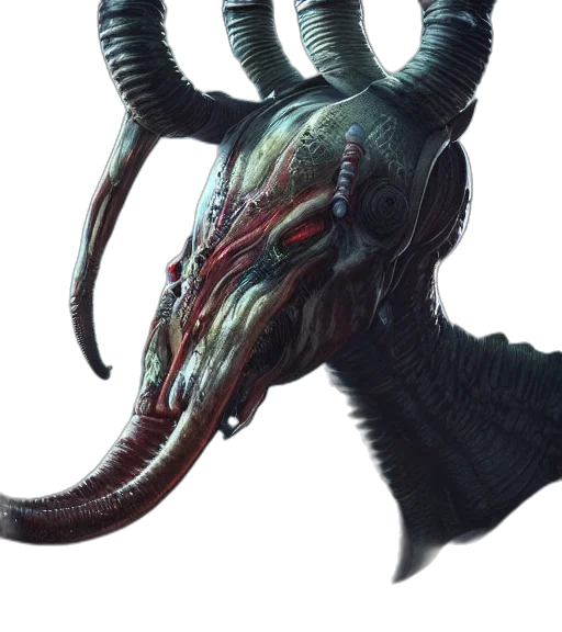 creature, dragon, mask, animal transparent PNG cut-out