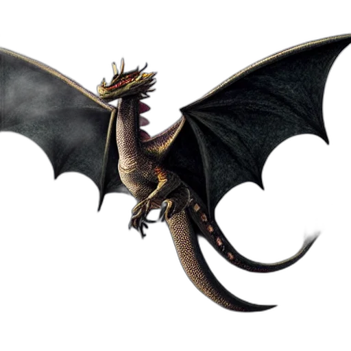 dragon, animal, creature, concept art transparent PNG cut-out
