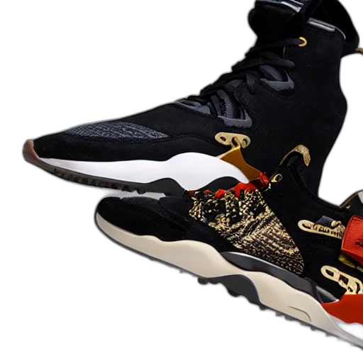 shoes, 3d render, most, expensive transparent PNG cut-out