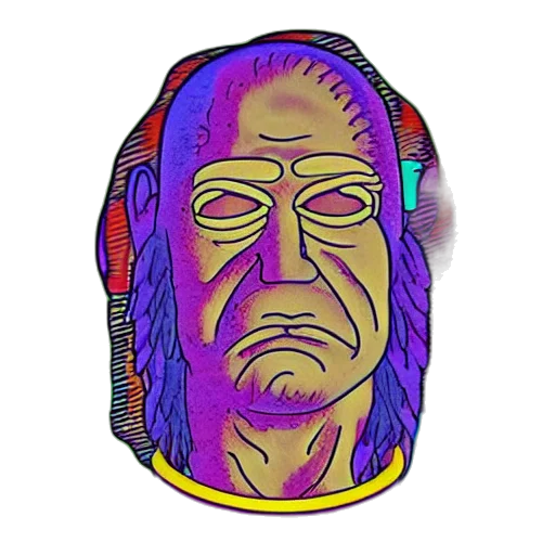 face, mask, jacket, robot transparent PNG cut-out