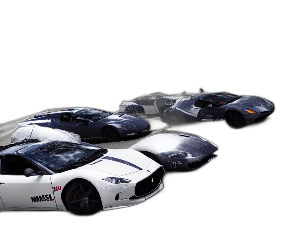 car, 3d render, concept art, photorealistic transparent PNG cut-out