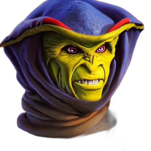 mask, face, hat, creature transparent PNG cut-out
