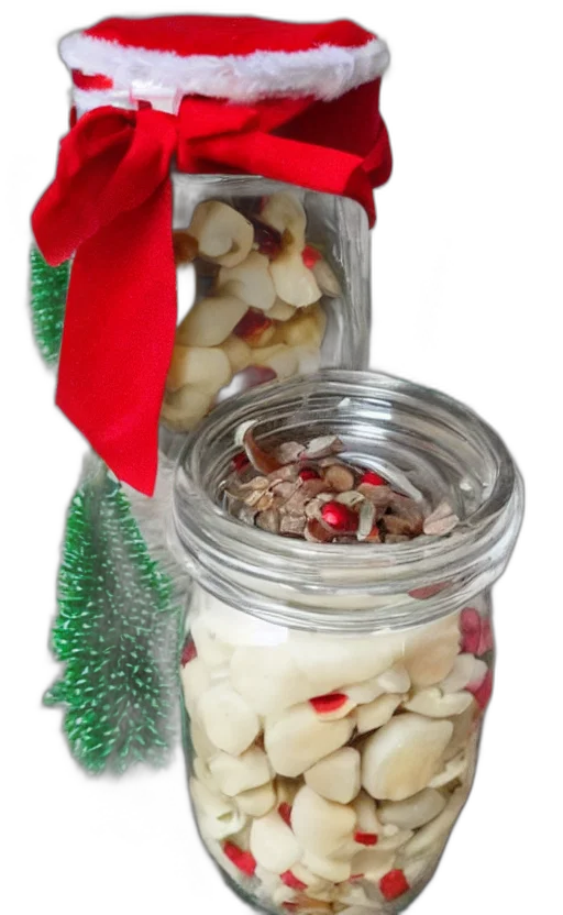 christmas, jar transparent PNG cut-out