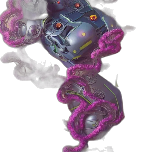 robot, weapon, creature, staff transparent PNG cut-out
