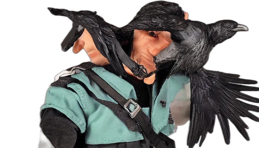 mask, jacket, creature, hair transparent PNG cut-out