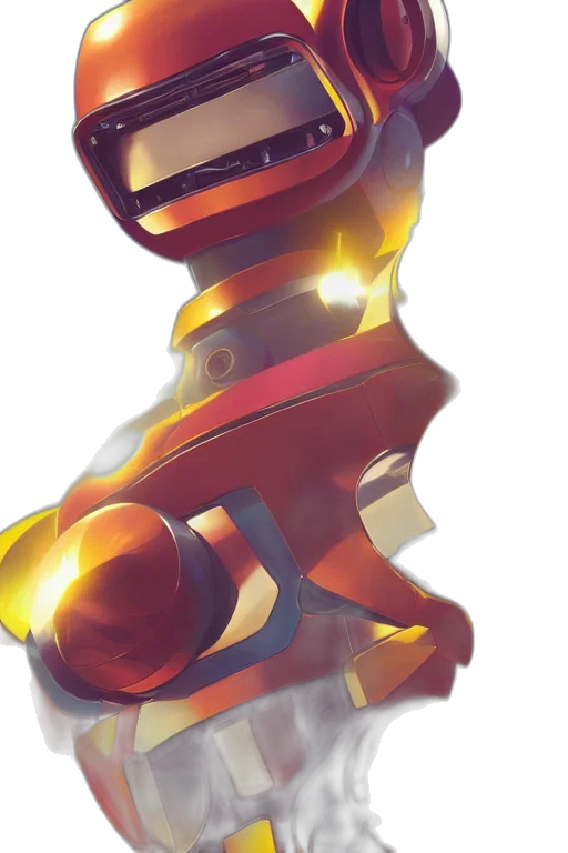 robot, weapon, sword, mask transparent PNG cut-out
