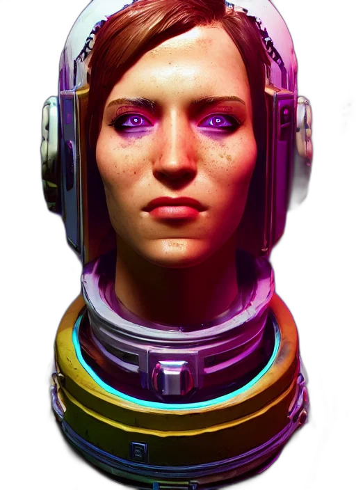 robot, face, mask, staff transparent PNG cut-out