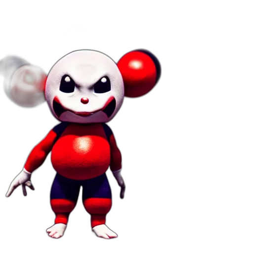 robot, mask, creature, staff transparent PNG cut-out