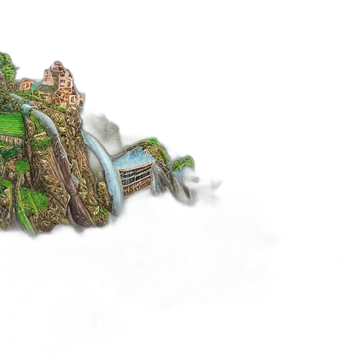 dragon, crown, jewelry, building transparent PNG cut-out