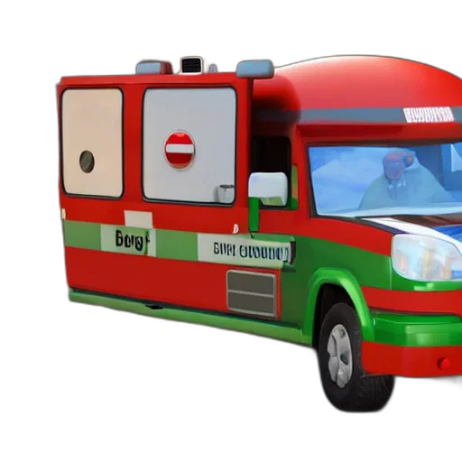 car, 3d render, concept art, photorealistic transparent PNG cut-out