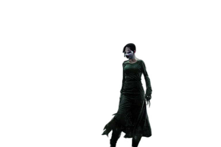 dress, mask, creature, robot transparent PNG cut-out
