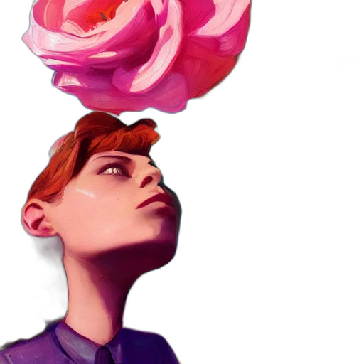 hat, crown, flower, umbrella transparent PNG cut-out
