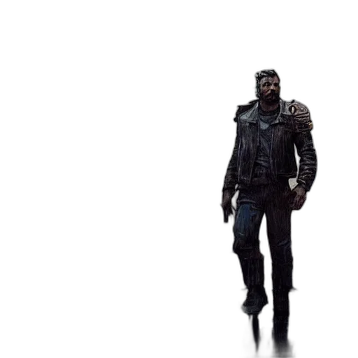 jacket, weapon, staff, concept art transparent PNG cut-out
