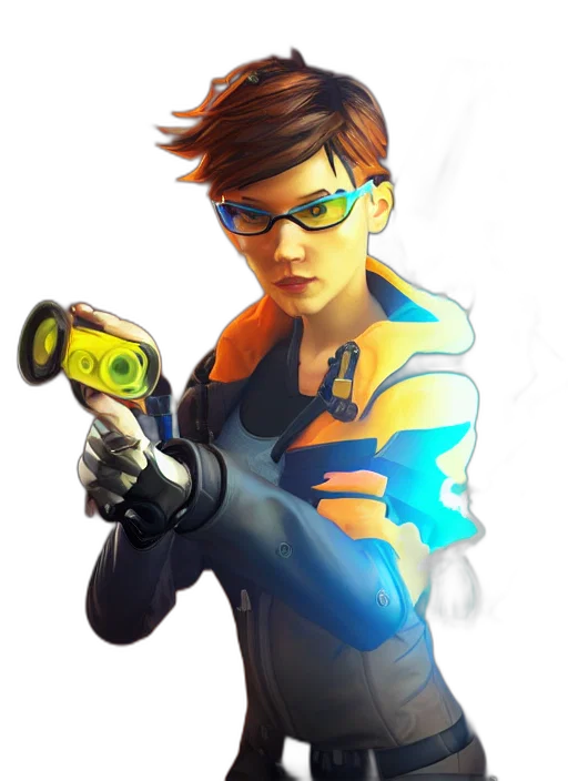 weapon, staff, robot, jacket transparent PNG cut-out