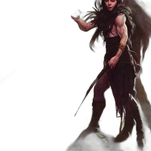 dragon, sword, staff, weapon transparent PNG cut-out
