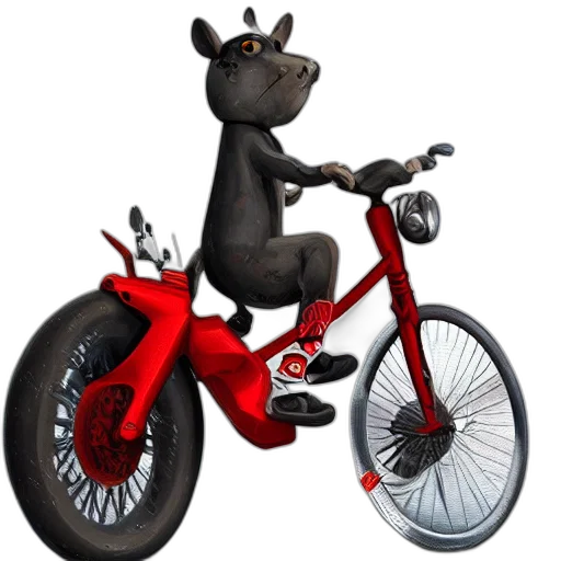 animal, concept art, 3d render, cartoon transparent PNG cut-out