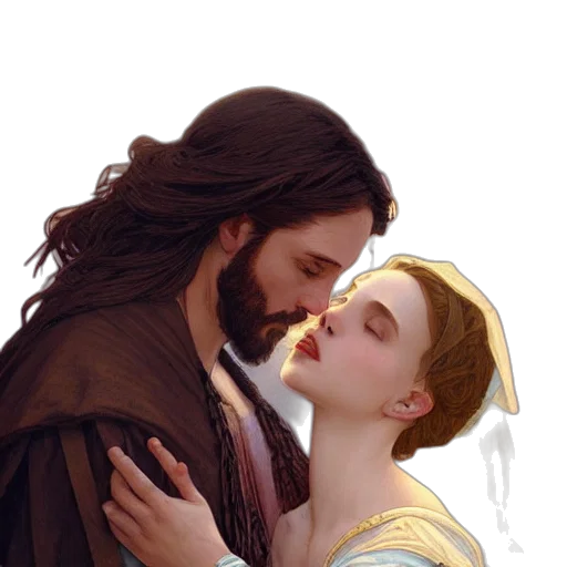 photorealistic, oil painting, fantasy art, snow transparent PNG cut-out