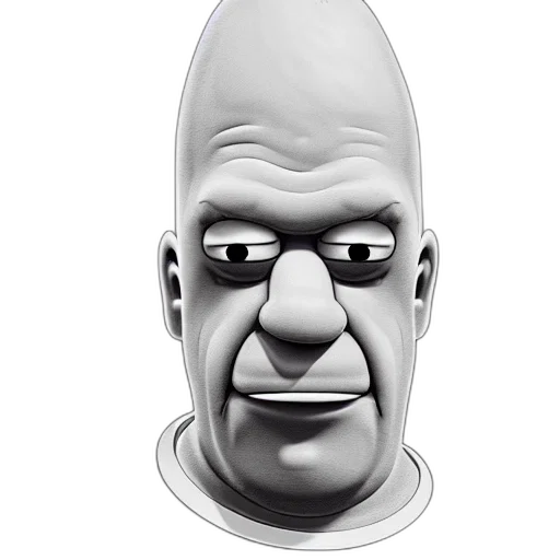 face, mask, creature, robot transparent PNG cut-out