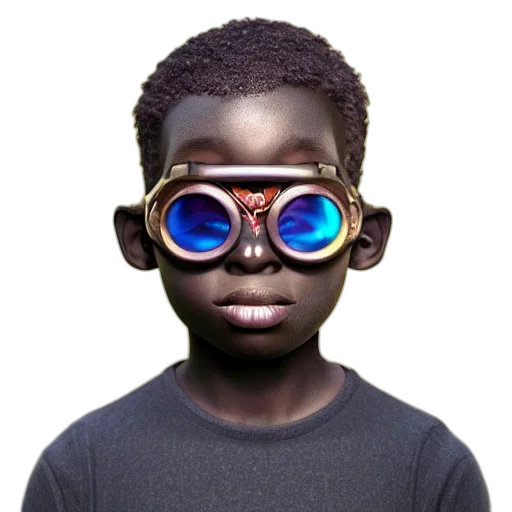 mask, face, robot, creature transparent PNG cut-out
