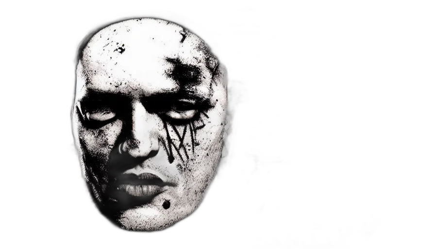 mask, face, photorealistic, concept art transparent PNG cut-out