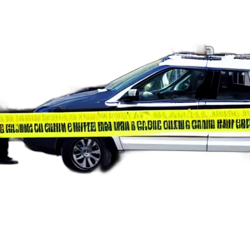 car, weapon, lapd, crime transparent PNG cut-out