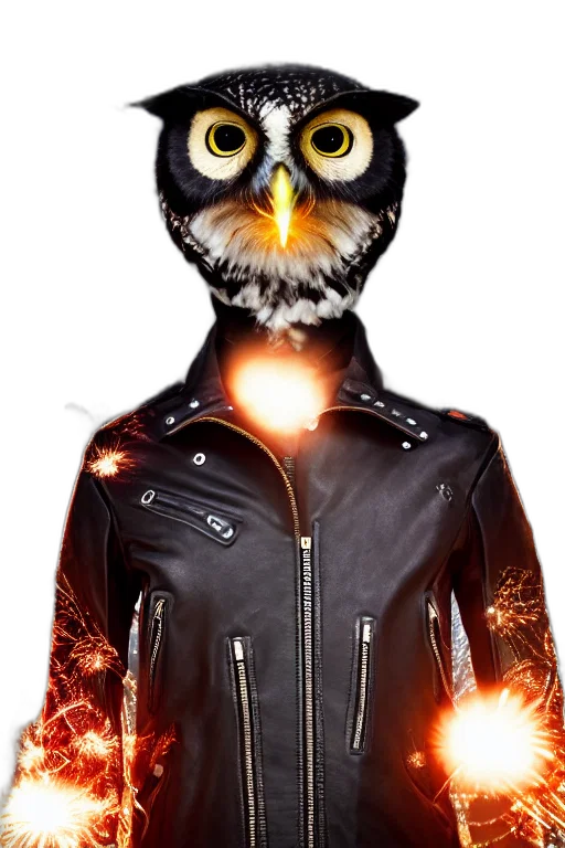 jacket, mask, animal, staff transparent PNG cut-out