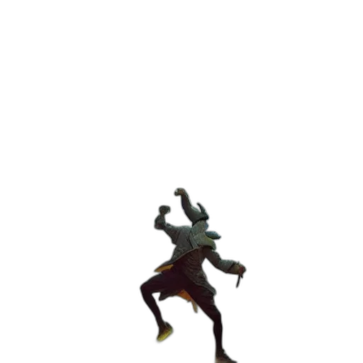 creature, dragon, staff, animal transparent PNG cut-out