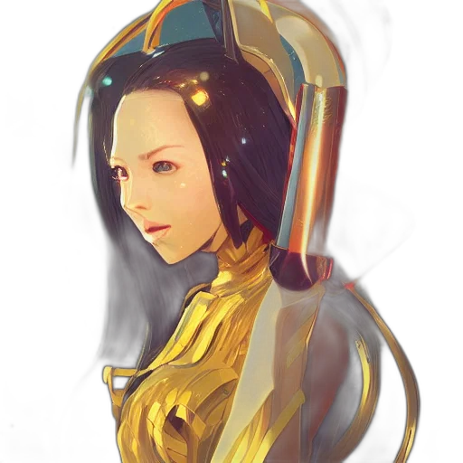 robot, face, mask, dress transparent PNG cut-out