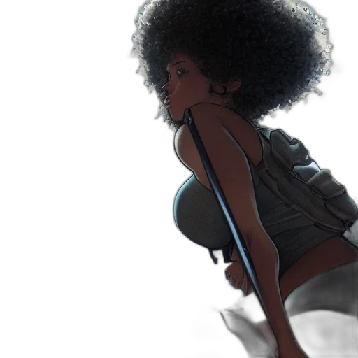 dress, sword, weapon, hair transparent PNG cut-out