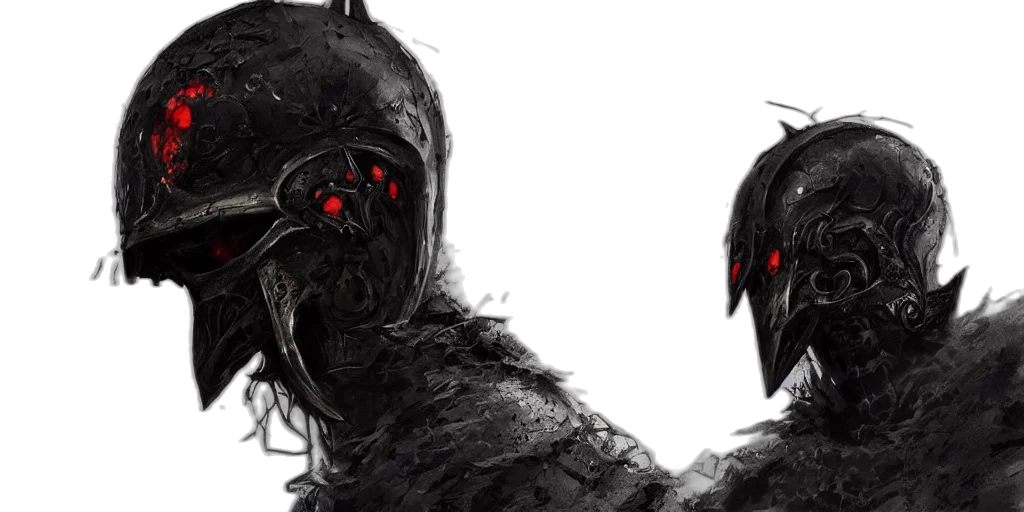 mask, creature, face, concept art transparent PNG cut-out