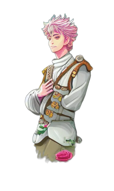 staff, jacket, sword, concept art transparent PNG cut-out