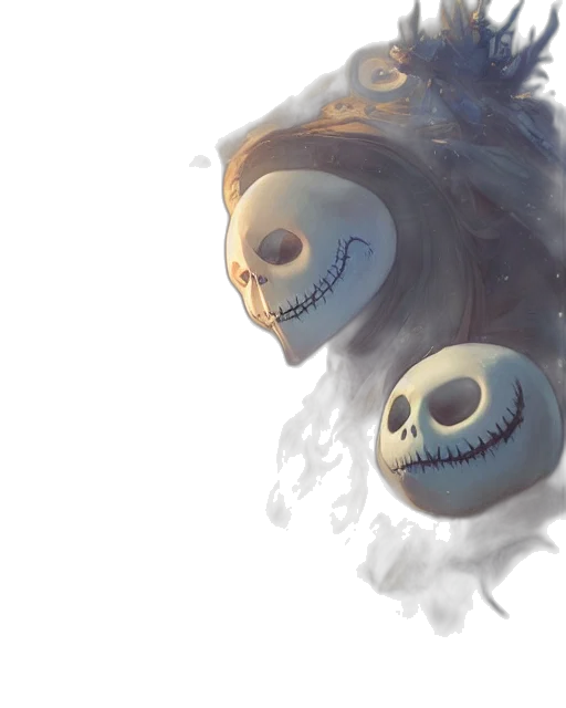 mask, creature, face, concept art transparent PNG cut-out