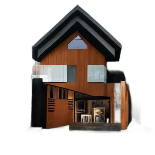 building, furniture, 3d render, concept art transparent PNG cut-out