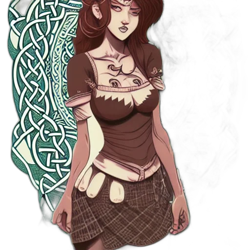 staff, dress, fantasy art, concept art transparent PNG cut-out
