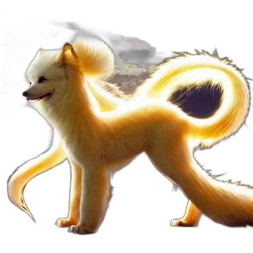 dragon, creature, animal, staff transparent PNG cut-out