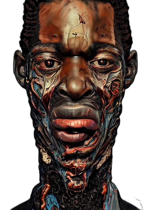 face, mask, robot, crown transparent PNG cut-out