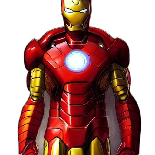 robot, comic book art, concept art, 3d render transparent PNG cut-out