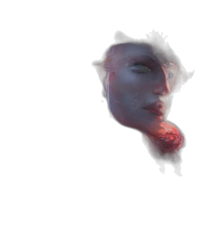 face, mask, creature, dragon transparent PNG cut-out