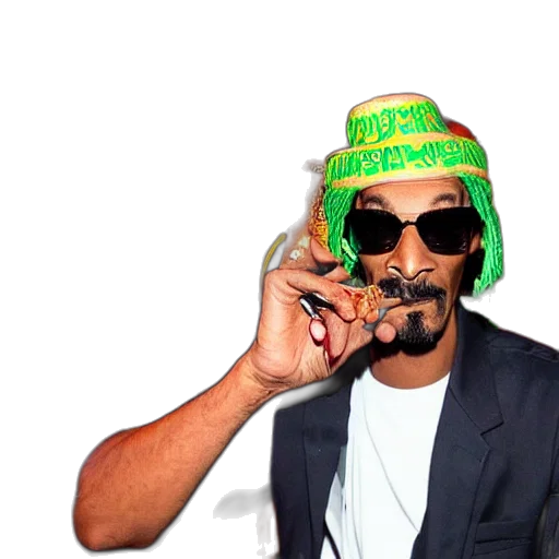 hat, snoop, dogg, trader transparent PNG cut-out