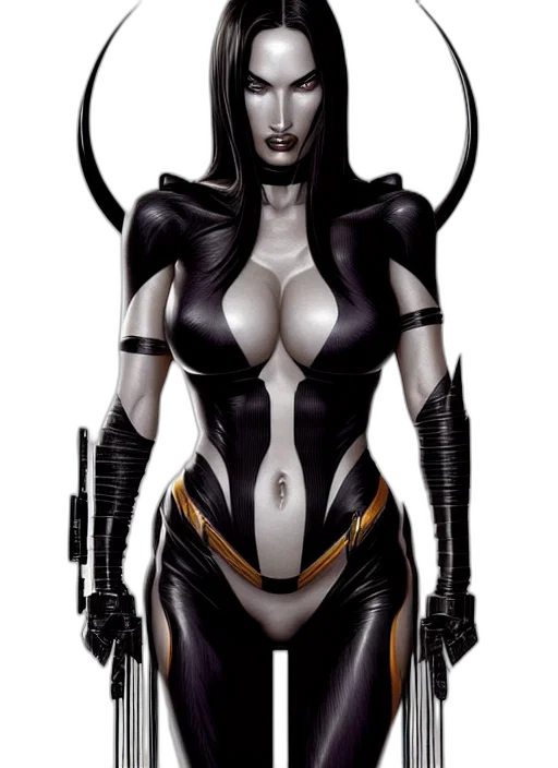 robot, comic book art, concept art, fantasy art transparent PNG cut-out