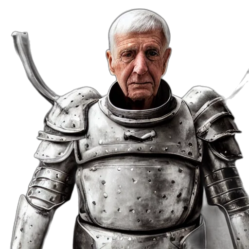 photograph, old, man, wearing transparent PNG cut-out