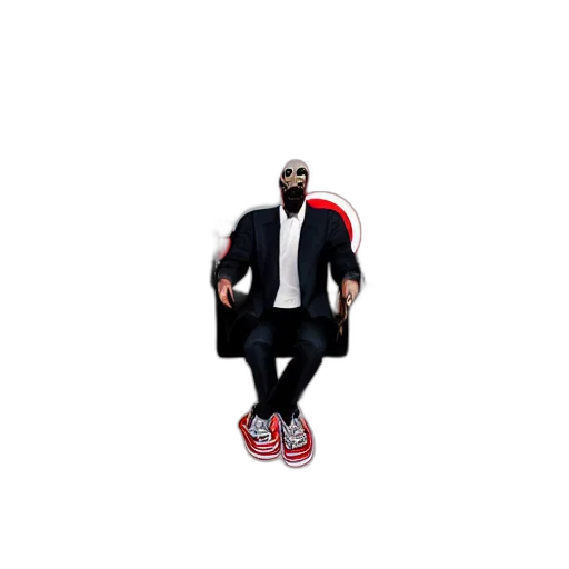 jacket, shoes, furniture, 3d render transparent PNG cut-out