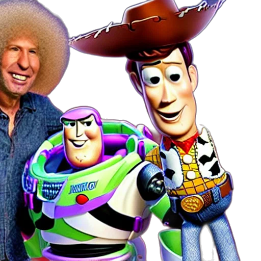 howard, stern, pixar, toy transparent PNG cut-out