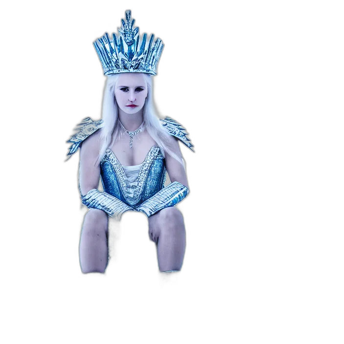crown, creature, dress, jewelry transparent PNG cut-out