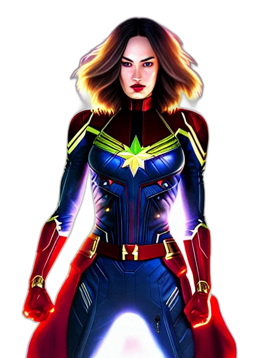 comic book art, concept art, cartoon, fantasy art transparent PNG cut-out