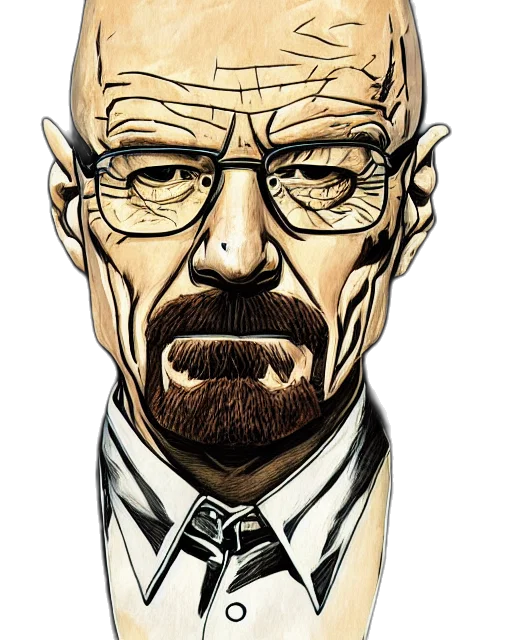face, staff, comic book art, cartoon transparent PNG cut-out