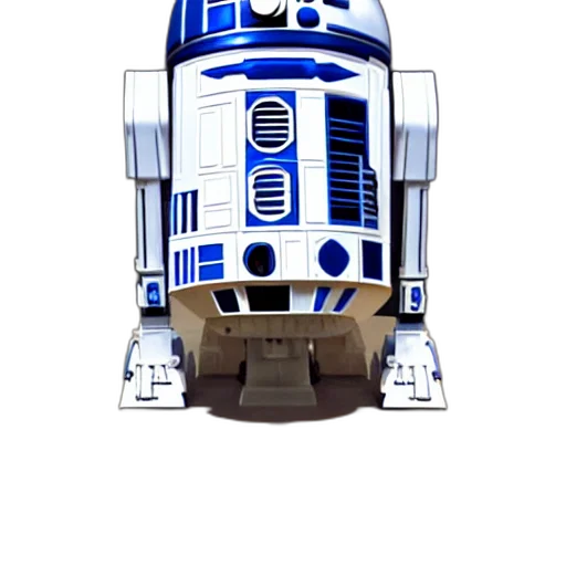robot, staff, 3d render, concept art transparent PNG cut-out