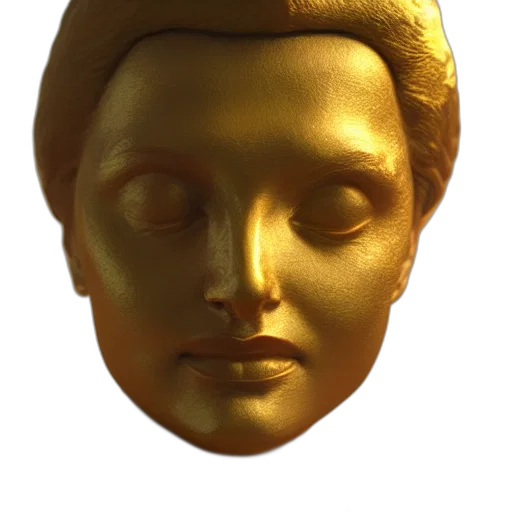 mask, face, crown, jewelry transparent PNG cut-out