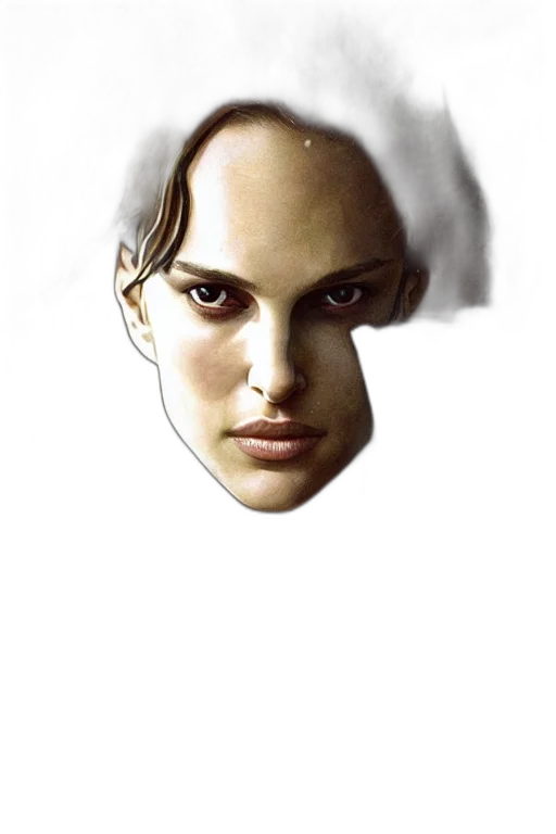 face, mask, crown, robot transparent PNG cut-out